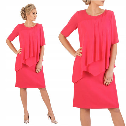 Sukienka Evita | color:amarantowy