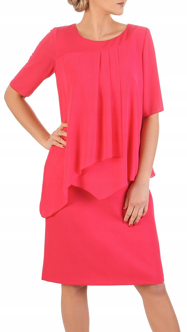 Sukienka Evita | color:amarantowy