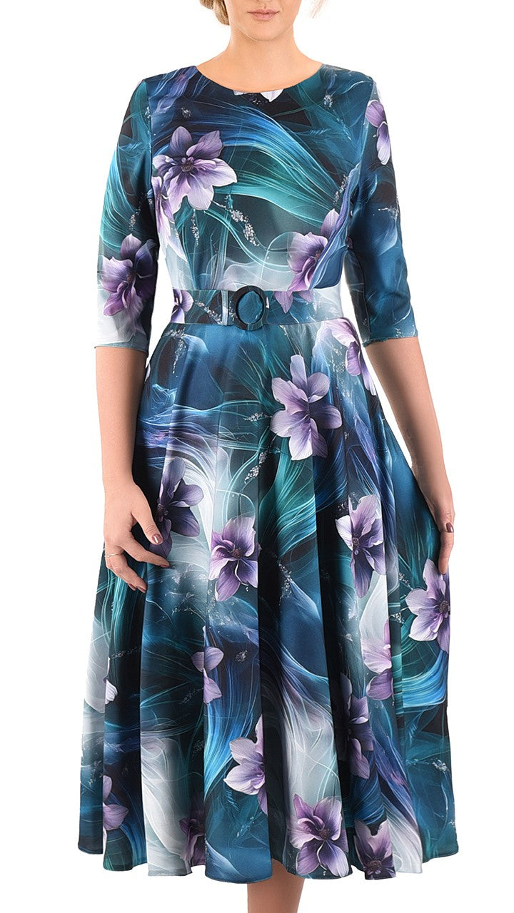 Sukienka Isabell damska na wesele elegancka na komunie wizytowa