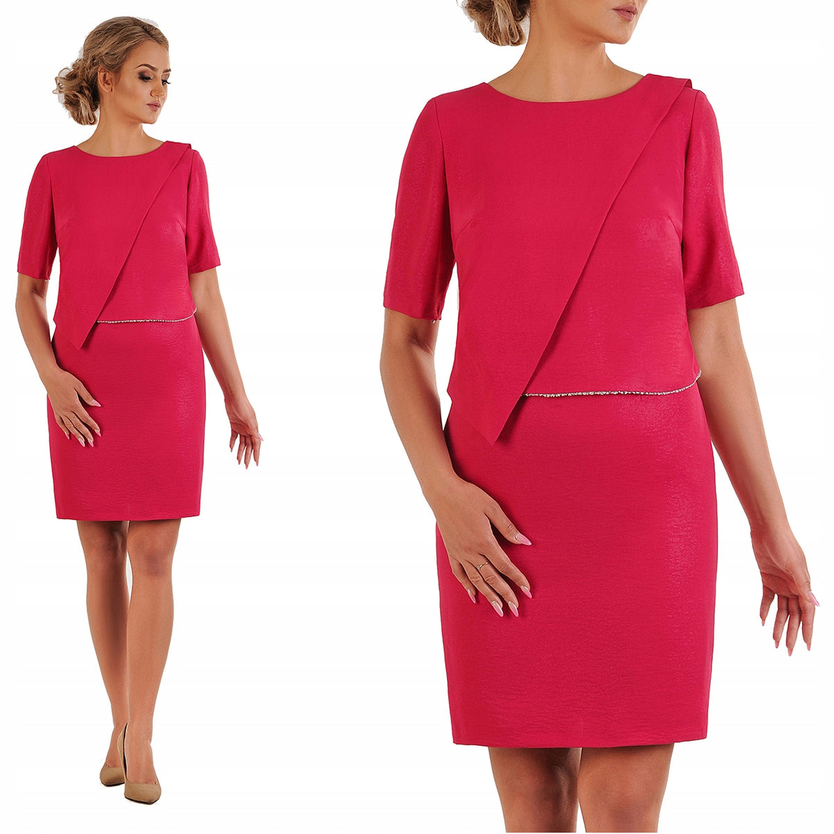 Sukienka Karina | color:czerwony