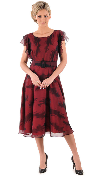 Sukienka KAYRA | color:bordowy