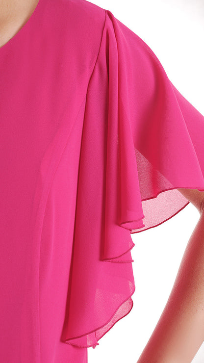 Elegancka sukienka Keyti | color:amarantowy
