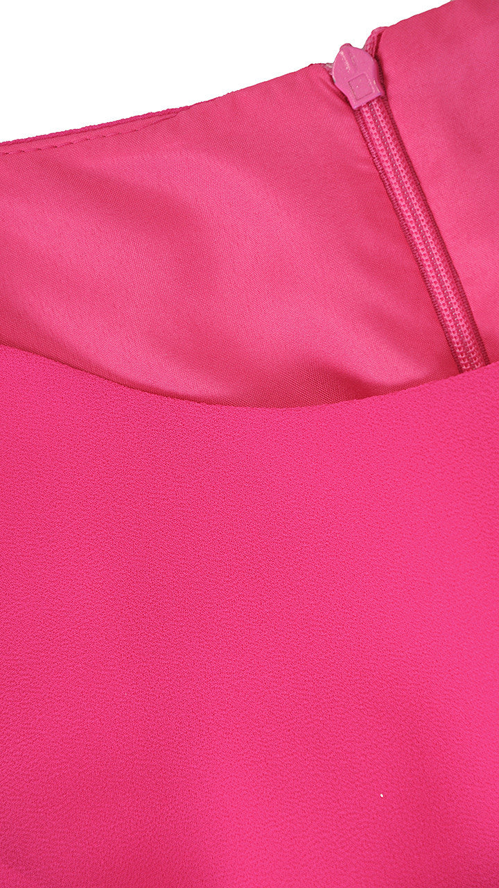 Elegancka sukienka Keyti | color:amarantowy