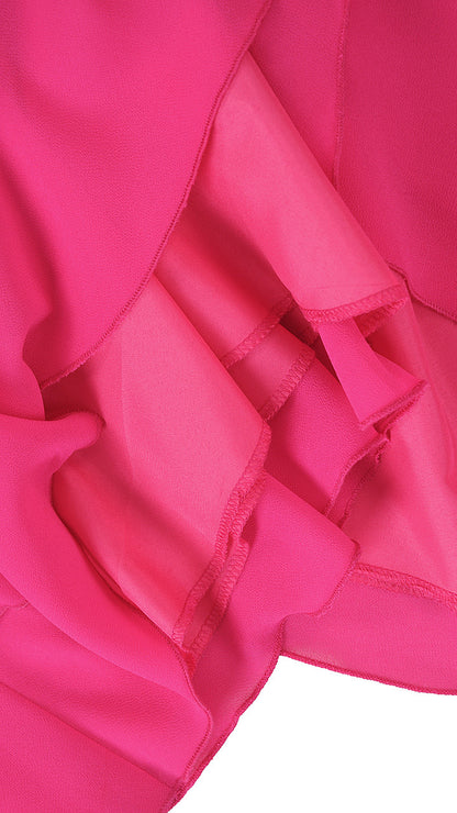Elegancka sukienka Keyti | color:amarantowy