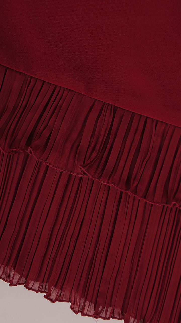 Sukienka Lili | color:bordowy
