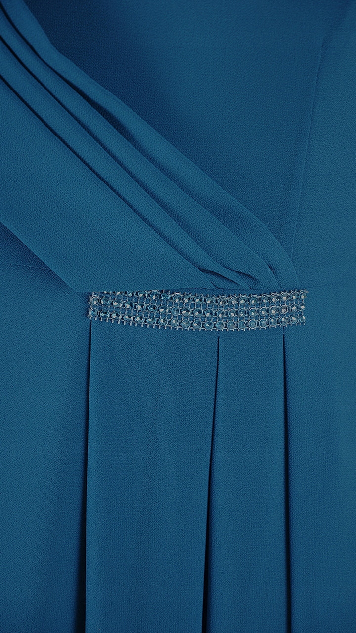 Elegancka sukienka Malwina | color:turkusowy