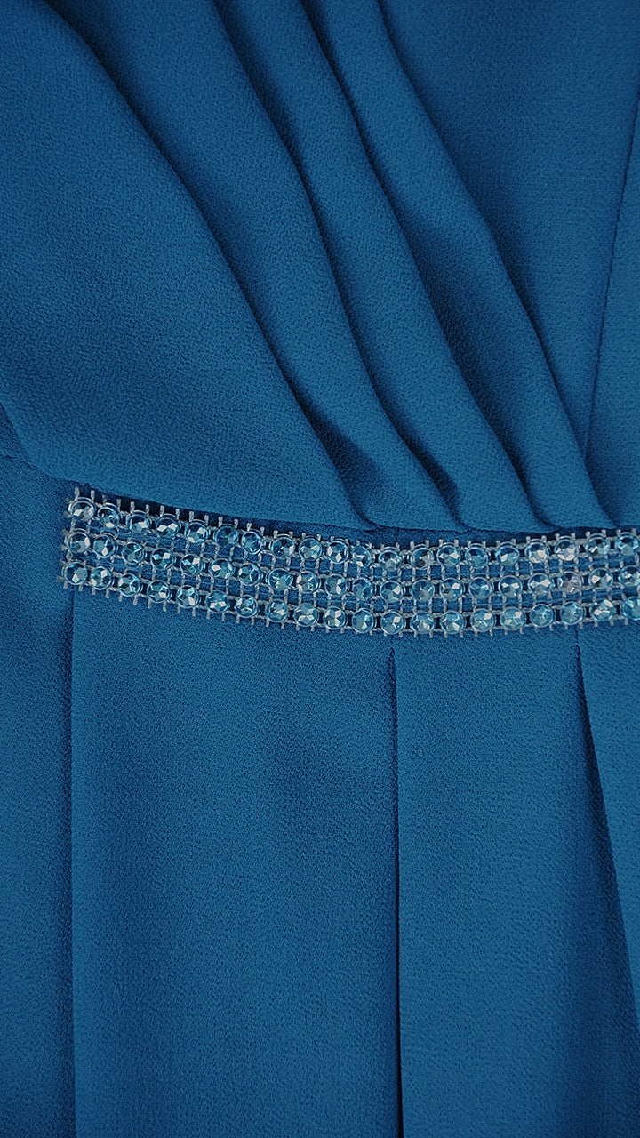 Elegancka sukienka Malwina | color:turkusowy