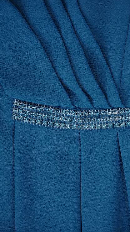 Elegancka sukienka Malwina | color:turkusowy