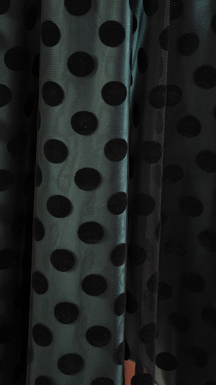 Maya 2/3 Dress | color:zielony