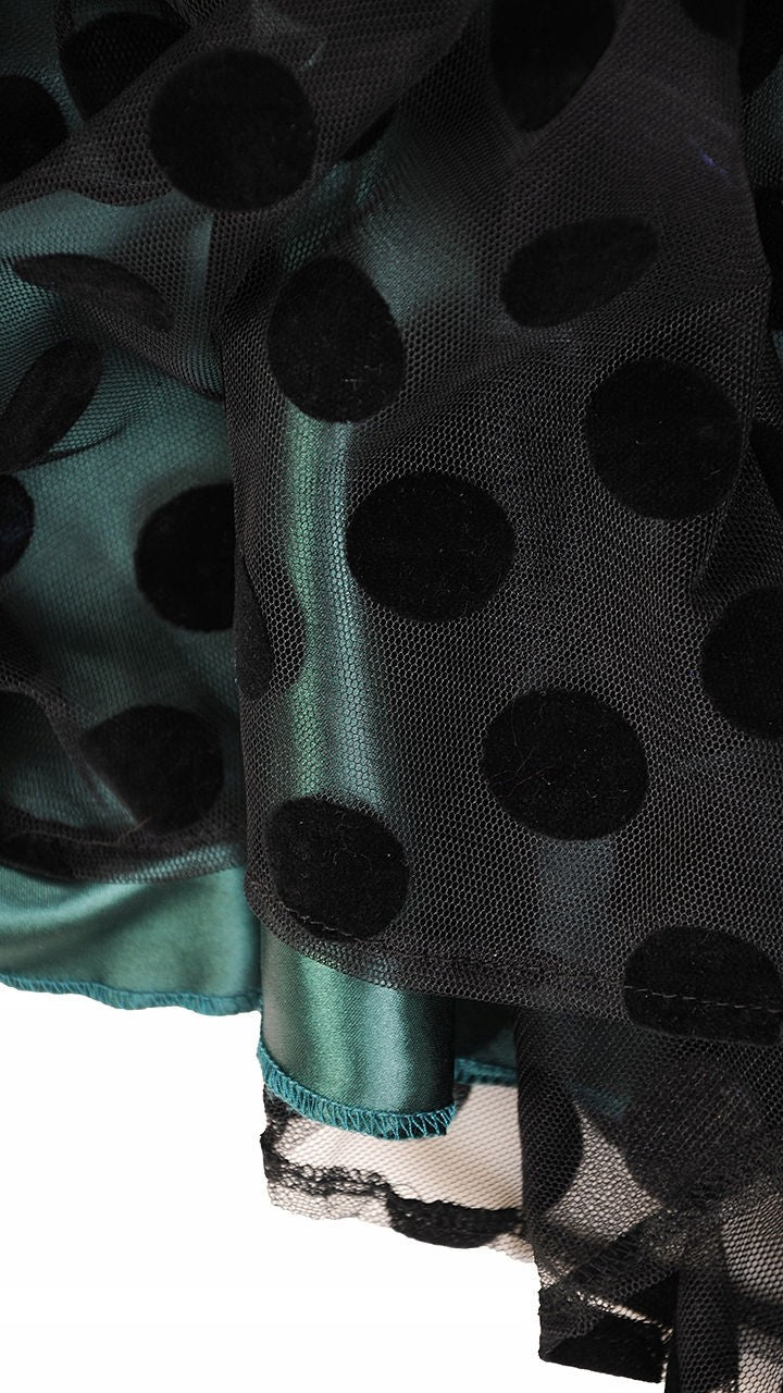 Maya 2/3 Dress | color:zielony