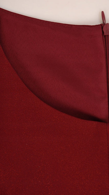 Naomi Dress | color:bordowy