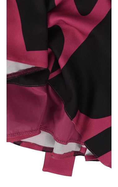 Sukienka Naomi III letnia damska na wesele elegancka na komunie wizytowa | color:amarantowy