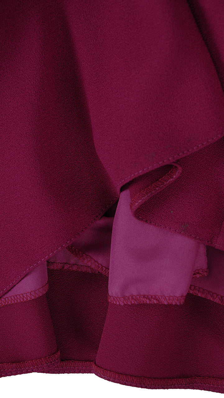 Sukienka Naomi III letnia damska na wesele elegancka na komunie wizytowa | color:fuksja