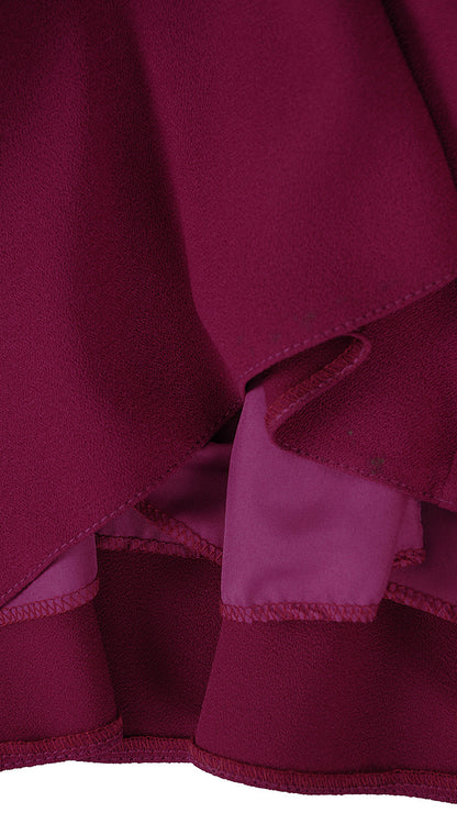 Sukienka Naomi III letnia damska na wesele elegancka na komunie wizytowa | color:fuksja