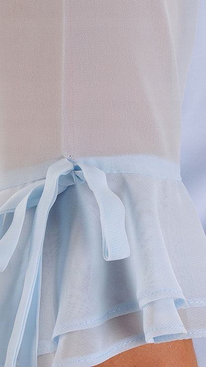 Elegancka sukienka Natalia | color:niebieski