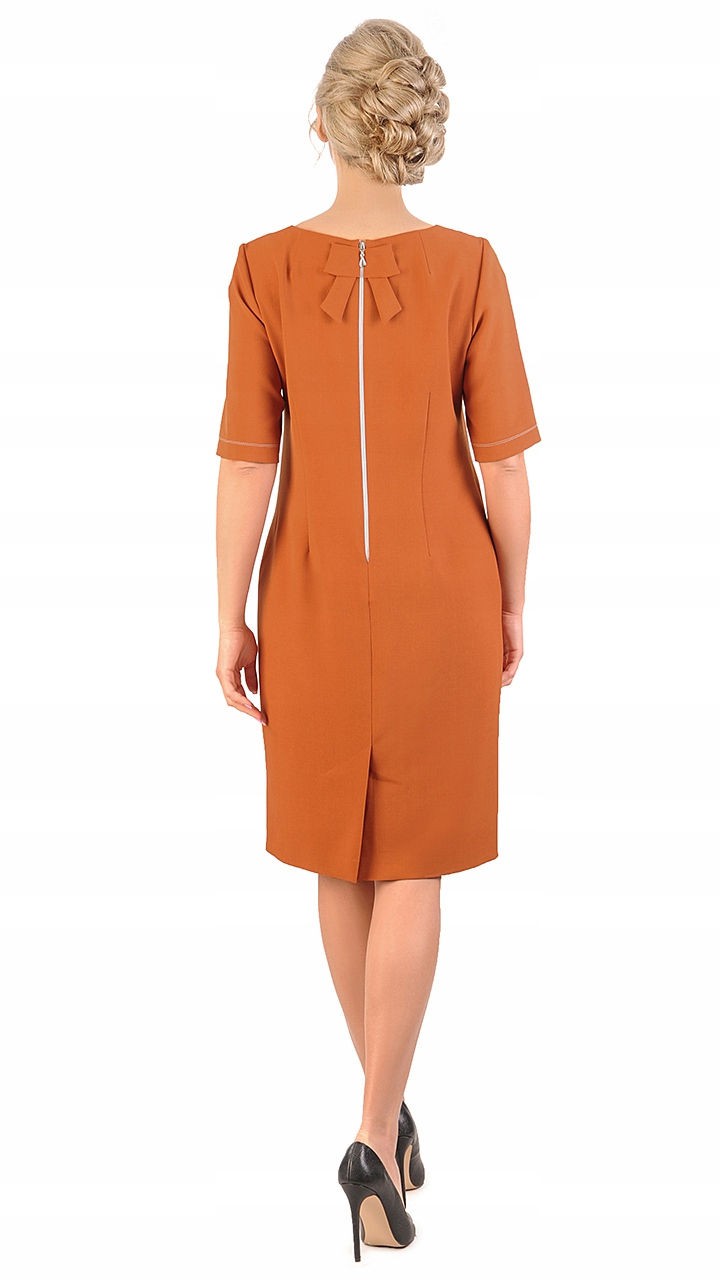 Sukienka Nela | color:bordowy