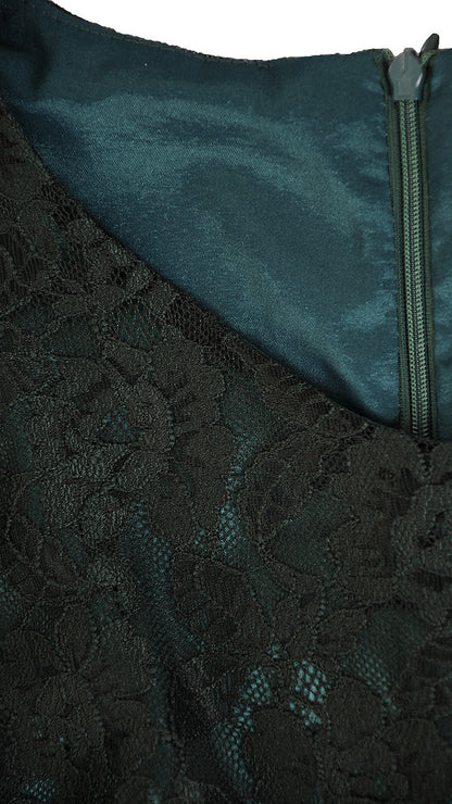 Elegancka sukienka Paris | color:zielony