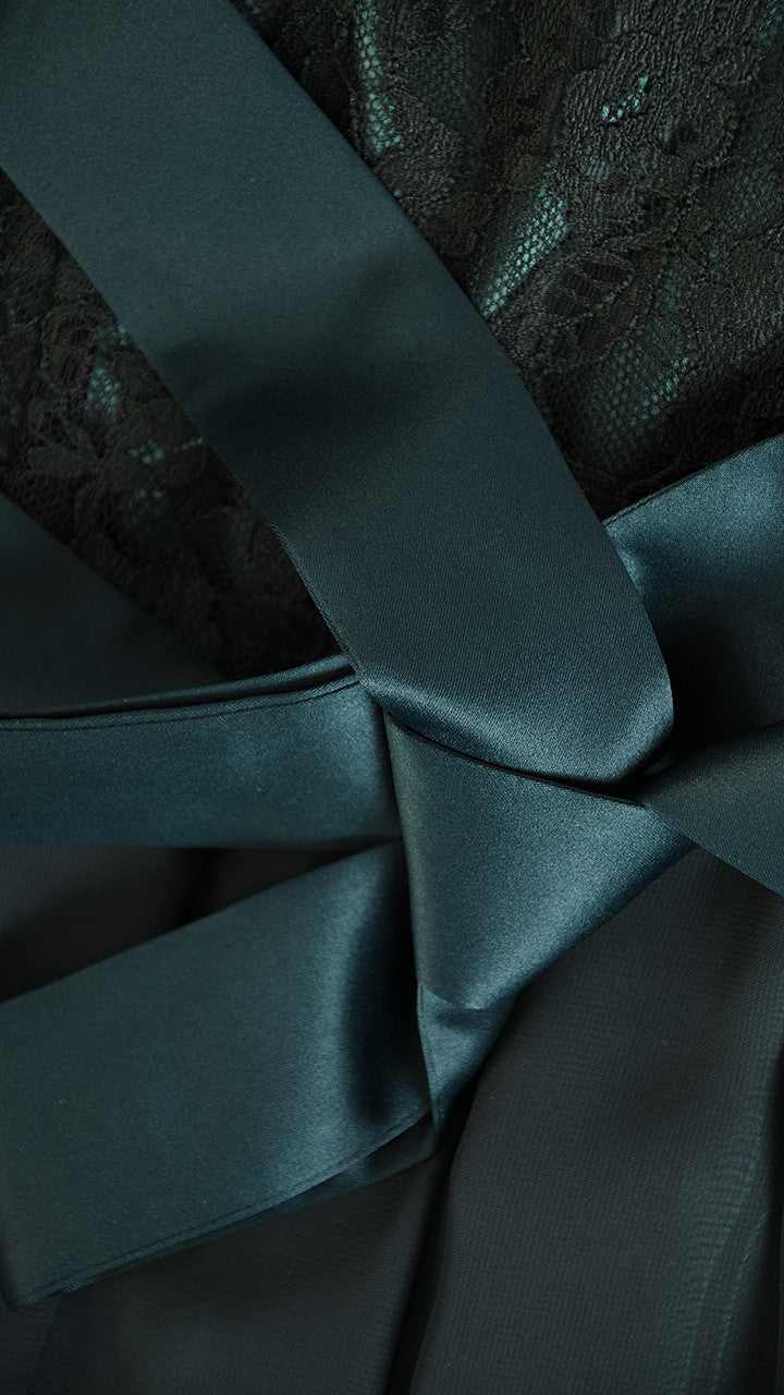 Elegancka sukienka Paris | color:zielony