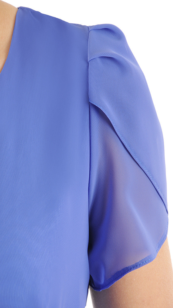 Elegancka sukienka Pola II | color:niebieski