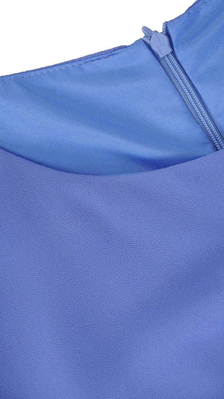 Elegancka sukienka Pola II | color:niebieski