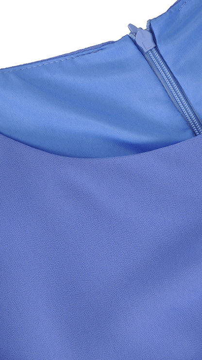 Elegancka sukienka Pola II | color:niebieski