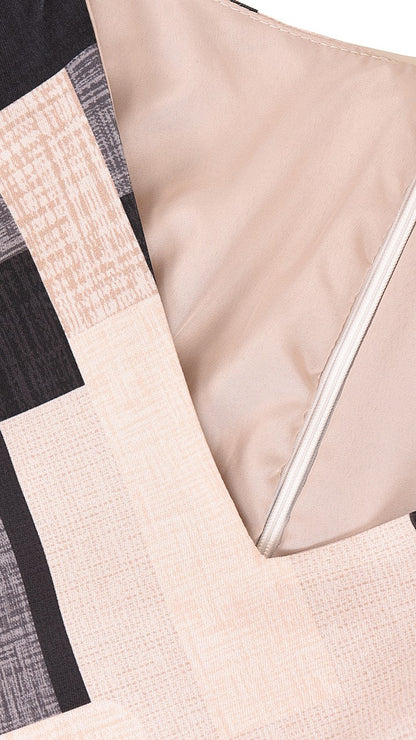 Sukienka Roksana letnia damska na wesele elegancka na komunie wizytowa | color:bezowy