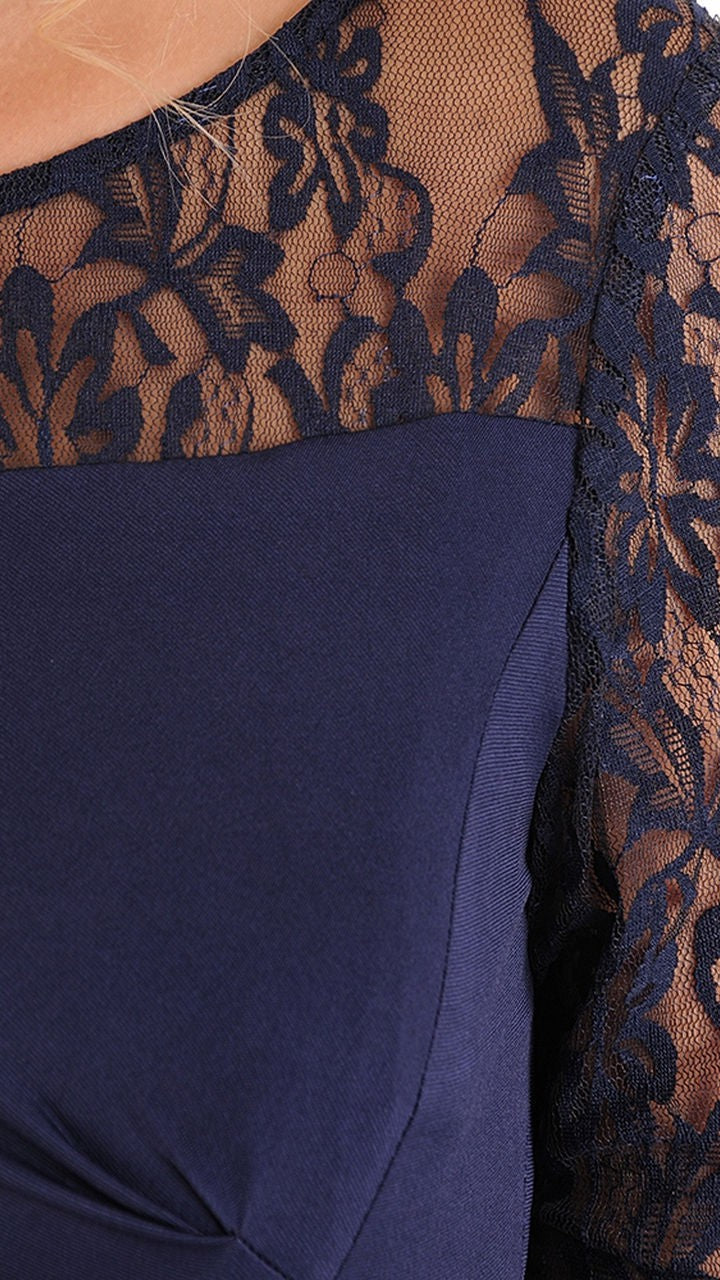 Sabrina Dress | color:granatowy