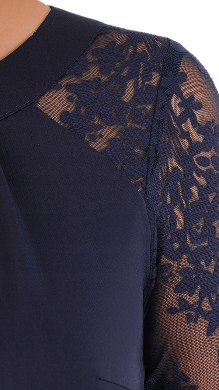 Selena Dress | color:granatowy