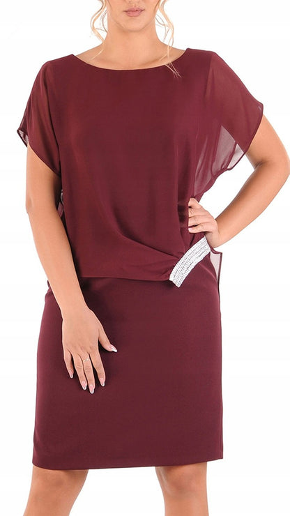 Sukienka Sonia | color:bordowy